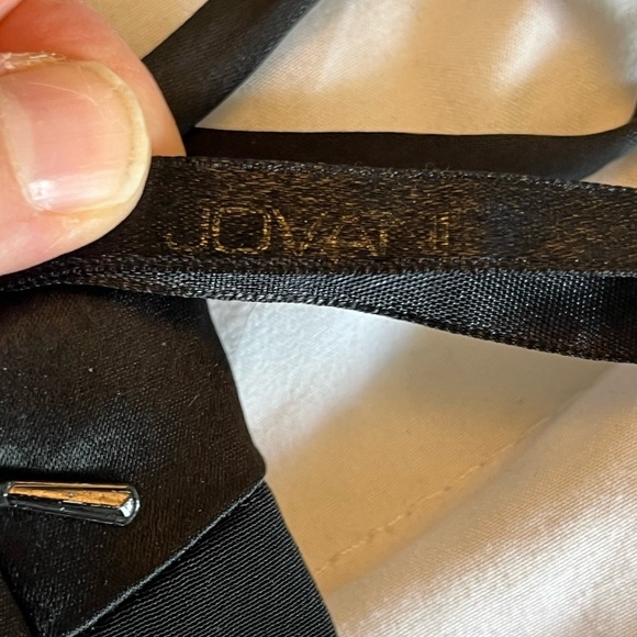 JOVANI Beaded Dress size  6 One Shoulder Formal Gown Maxi
Black White Glam. - Picture 8 of 12